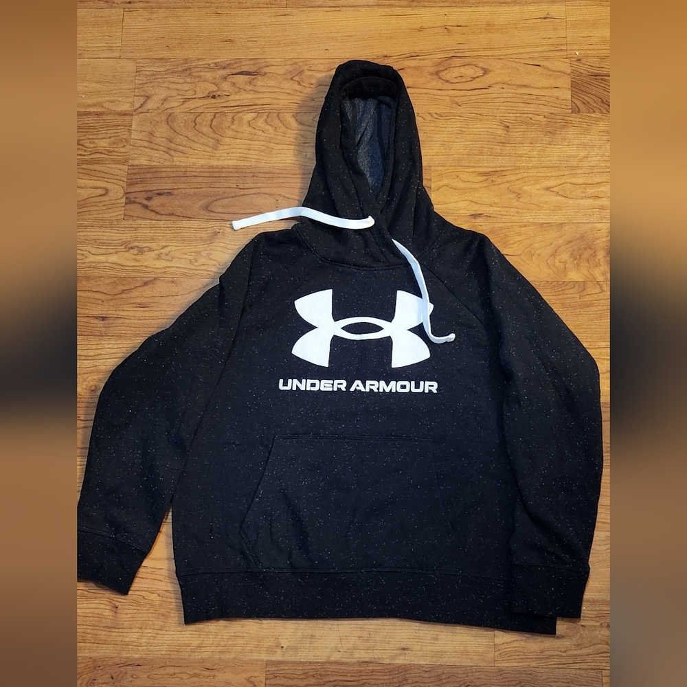 Under Armour Black/White Speckled Sweatshirt